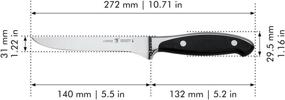 img 1 attached to 🔪 Forged Synergy 5.5" Boning Knife by J.A. Henckels International