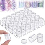 💎 bigotters 5d embroidery diamond storage box: clear plastic containers for jewelry, crafts, and beads logo