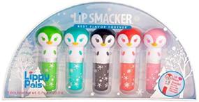 img 2 attached to LIPPY PAL Lip Balm Set: Enhance Lip Softness with a Set of 5 Cute Penguin-Shaped Lip balms! This Multi-Flavor Holiday Pack Provides Moisturizing Soft Shine. Ideal as a Gift!