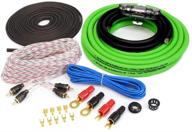 knukonceptz kca complete 4 gauge amp installation wiring kit (green) logo