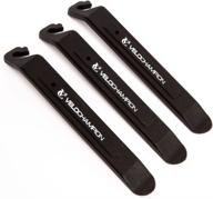 velochampion nylon bicycle levers black logo