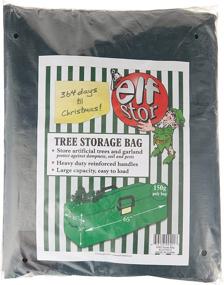 img 4 attached to Premium Green Christmas Bag for Extra Large 9-Foot Tree Storage - Elf Stor 83-DT5512 Holiday