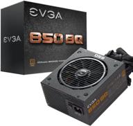 💡 evga 850 bq power supply: 80+ bronze, semi modular, 5-year warranty, free power on self tester - 110-bq-0850-v1 logo