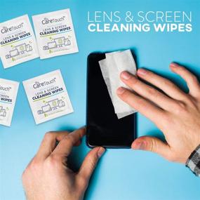 img 3 attached to 👓 Care Touch Lens Cleaning Wipes - 400 Pre-Moistened Individually Wrapped Wipes - For Eyeglasses, Tablets & More!