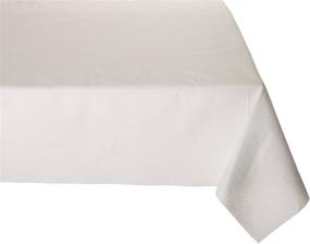 img 1 attached to 🍽️ Kingzak 1 Table Cloth in Classic White: Elevate Your Dining Experience!