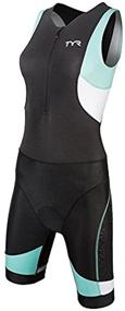 img 1 attached to 🏃 High-Performance Women's Trisuit: TYR Sport Sport Competitor Trisuit with Convenient Front Zipper