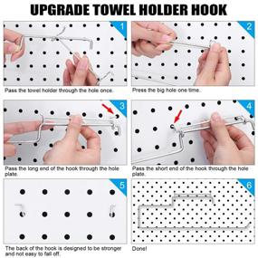 img 1 attached to 🔧 Efficiently Organize Your Industrial Workshop with Pegboard Stainless Organization Accessory and Hardware Solutions