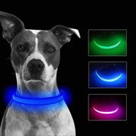 🐶✨ warbriie led dog collar: usb rechargeable christmas lights for small medium large dogs logo