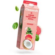 жидкое мыло grapefruit basil наливом - 32 унции, cruelty free, увлажняющее, биоразлагаемое, экологичное от cleancult логотип