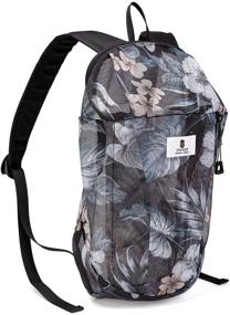 img 1 attached to 🌸 Floral Lightweight Outdoor Backpack: Your Perfect Companion for Outdoor Exploration