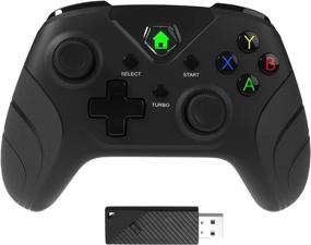 img 4 attached to 🎮 HYCARUS Dual Vibration Wireless Controller for Xbox One and Series X/S | Impulse Triggers Enhanced | Compatible with Xbox One (X/S), Xbox Series X/S, Windows 7/8/10, PS3 | No 3.5mm Headphone Jack