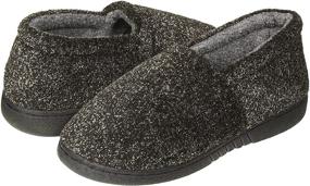 img 1 attached to Skysole Marled Terry Line Boys' Slippers: Comfy & Stylish Footwear