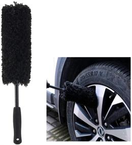 img 4 attached to 🔧 Efficient Microfibre Wheel Brush for Gentle and Safe Cleaning of Your Wheels