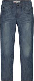 img 4 attached to 👖 Levi's Straight Fit Jeans for Boys