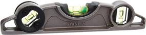 img 1 attached to 🔨 Stanley FatMax Magnetic Torpedo Level 43-609, 9-Inch – Gray