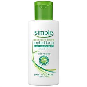 img 2 attached to 🧴 Simple Kind To Skin Replenishing Rich Moisturizer 4.2oz - Pack of 2