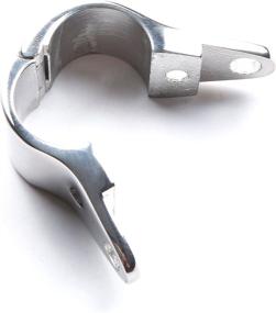 img 1 attached to 🔒 Mxeol Stainless Steel Bimini Top Hinge Rail Mount Pair with Locking Screw (7/8")