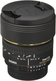 img 2 attached to 📸 Sigma 15mm f/2.8 EX DG Diagonal Fisheye Lens for Nikon SLR Cameras: Captivate with Distinctive Fisheye Effects