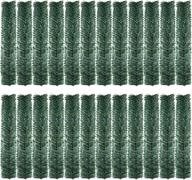 🎄 eboot 24 pieces green christmas garland ties - perfect for diy crafts and holiday decorations! логотип