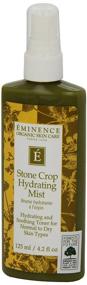 img 1 attached to 💦 Eminence Stone Crop Hydrating Mist - Rejuvenating Organic Skincare Spray, 4.2 oz