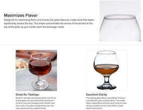 img 2 attached to Enhance Your Brandy Experience with the Bar Glass Brandy Tasting Snifter