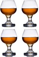 enhance your brandy experience with the bar glass brandy tasting snifter logo