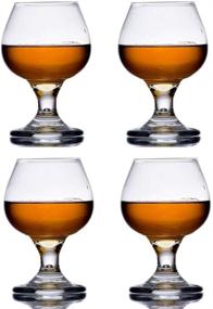 img 4 attached to Enhance Your Brandy Experience with the Bar Glass Brandy Tasting Snifter