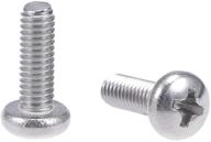 🔒 uxcell m4x12mm phillips stainless fasteners: secure, reliable, and durable solution logo