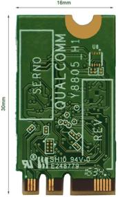 img 1 attached to 🔌 Беспроводной адаптер сети Dell DW1810 QCNFA435 с Bluetooth 4.1 - внутренняя Wi-Fi карта, M2 беспроводной адаптер Bluetooth, 802.11AC 2.4ГГц 150Мбит/с и 5ГГц 433Мбит/с