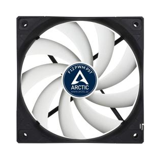 img 2 attached to 🌀 ARCTIC F12 PWM PST (2 Pack) - 120 mm PWM PST Case Fan Value Pack: Quiet, Efficient, Black/White