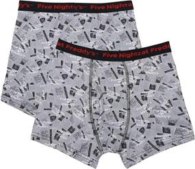 img 3 attached to 🩲 Intimo Boys' Five Nights at Freddy's Underwear 2 Pack: Funky and Fun Boxers!