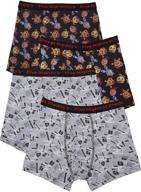 🩲 intimo boys' five nights at freddy's underwear 2 pack: funky and fun boxers! logo
