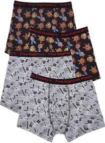 img 4 attached to 🩲 Intimo Boys' Five Nights at Freddy's Underwear 2 Pack: Funky and Fun Boxers!