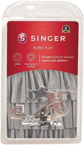 img 4 attached to SINGER Ruffler Attachment Presser Foot for Creating Perfectly Spaced Pleats and Gathers, Adjustable Closeness and Depth, Ideal for Light to Medium Fabrics - Simplify Your Sewing Experience