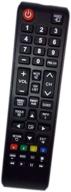 📺 high-quality replacement remote control for samsung un48j520daf un55ju6400f un60j620dafxza un65j620daf led hdtv tv logo