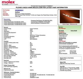 img 2 attached to 🔌 Molex Connector Mini Fit 18-24