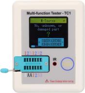 📻 pocket-sized lcr-tc1 transistor tester with colorful tft display for diode triode capacitor resistor transistor lcr esr npn pnp mosfet logo