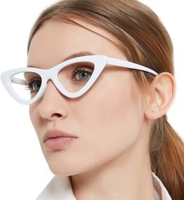 img 2 attached to OCCI CHIARI Cateye Reading Glasses: Small Retro Style for Women (0 1.0 1.5 2.0 2.5 3.0 3.5)