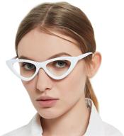 occi chiari cateye reading glasses: small retro style for women (0 1.0 1.5 2.0 2.5 3.0 3.5) logo