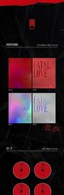 img 3 attached to 🎶 Monsta X Fatal Love 3rd Album Ver.4 CD+1 Poster+120p Photobook+1 Sticker+1 PhotoCard+Message Set+Tracking Kpop Sealed