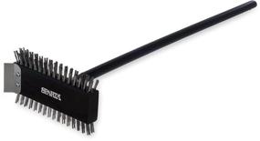 img 4 attached to Carlisle Paddles 4029000 Grill Oven Brush 🔥 - Convenient 6-Pack, 1-1/2 inch Width, in Sleek Black