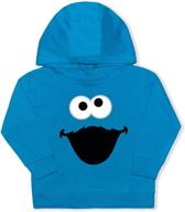 👕 sesame street boys' pullover hoodie sweatshirt: trendy and comfy clothing logo