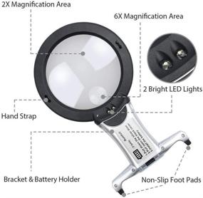 img 1 attached to 🔎 Enhance Your Crafting with Rumfo Magnifier Knitting Embroidery Multifunction