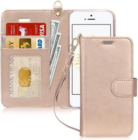 img 4 attached to FYY Wallet Phone Case For IPhone 5/5S/SE (1St Gen-2016) Cell Phones & Accessories