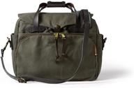 💼 filson twill padded laptop briefcase otter green, one size: the perfect carrying solution for your laptop logo