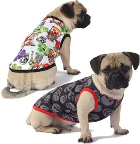 img 3 attached to 🐶 2-Pack Pet Dog Shirts for Small Puppies – Cozy and Warm Clothes