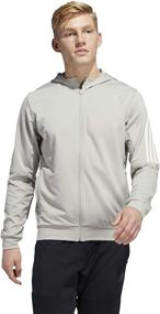 img 1 attached to Adidas Standard 3 Stripes Weather Hoodie Men's Clothing for Active