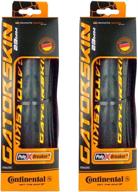 🚴 ride with confidence: continental gatorskin duraskin clincher bike tires - 2-pack logo