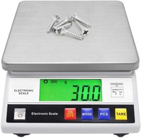 img 4 attached to 🔬 CGOLDENWALL High Precision Scale 10kg 0.1g - Digital Accurate Electronic Balance Lab Scale for Laboratory, Industrial Weighing and Counting - Scientific Scale CE Certified