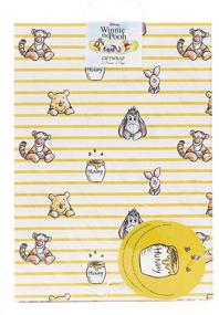 img 2 attached to 🎁 Winnie The Pooh Gift Wrap Set with 2 Sheets and 2 Gift Tags – Perfect for All Occasions!